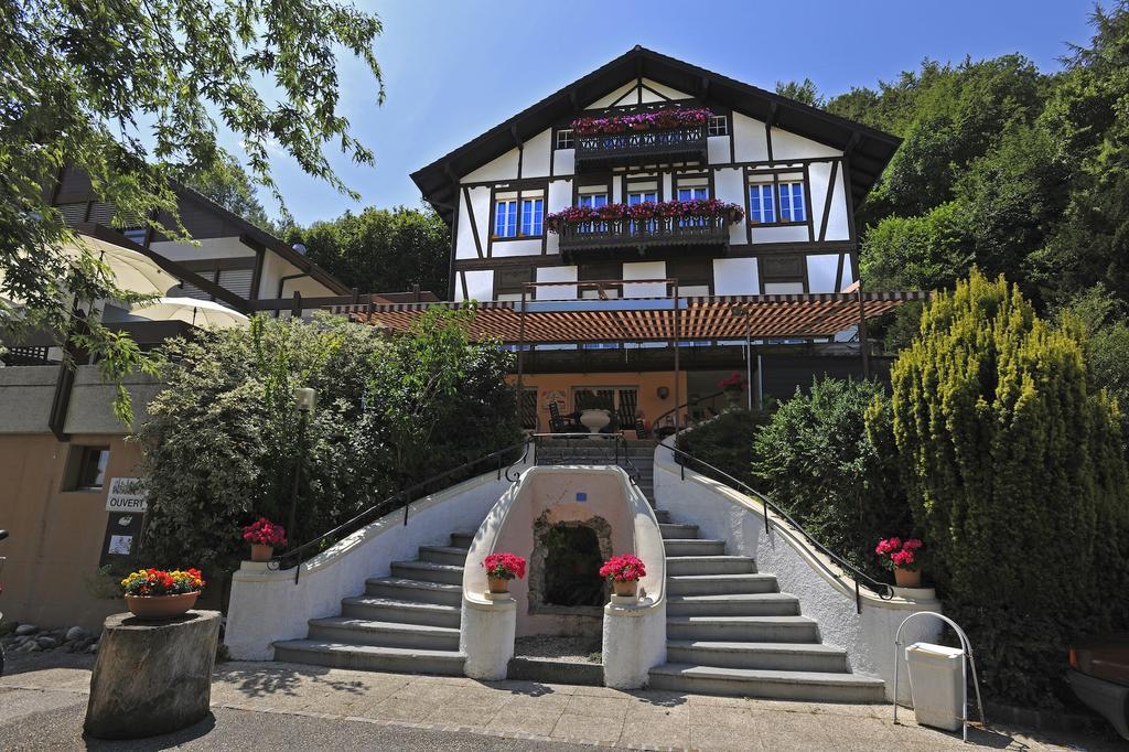 Hotel Restaurant Le Chalet Cortaillod Exterior foto